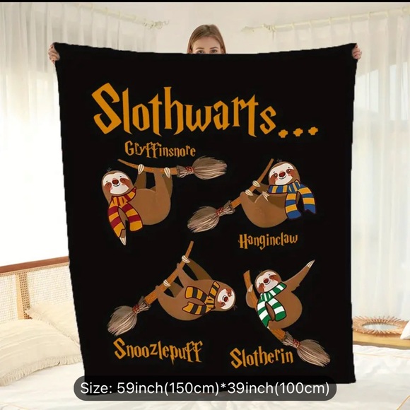 Warner Bros. Accessories - Harry Potter Sloth 🦥 Blanket